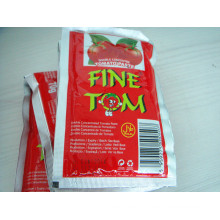 Fabricante de pasta de tomate para embalagem fina Tom 70g da China